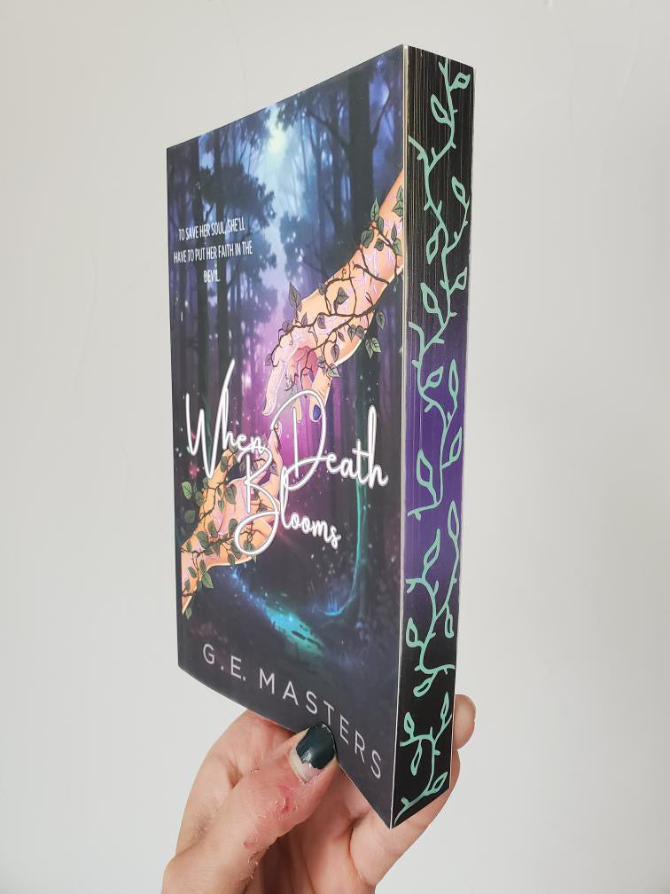 When Death Blooms with Sprayed Edges